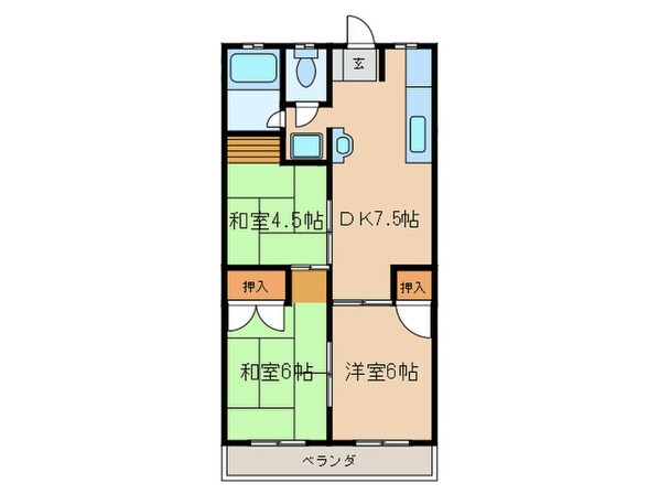 佐藤ビルの物件間取画像